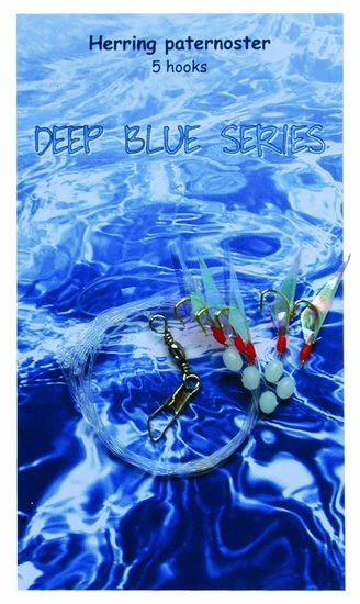 Albatros Deep Blue Herring Skin 5 Hooks 3 Albatros Deep Blue Herring Skin 5 Hooks