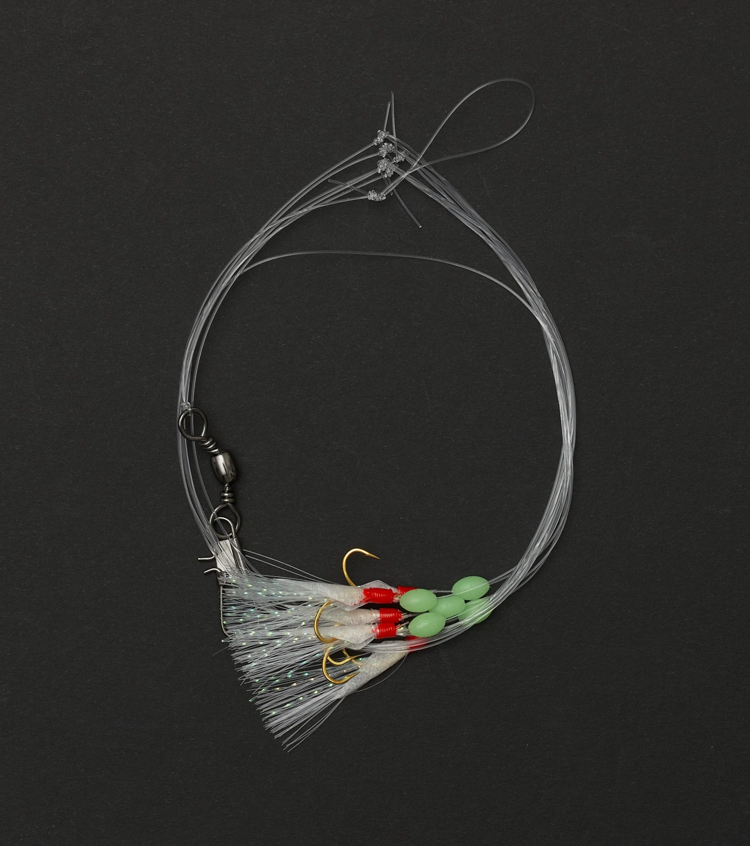 Ron Thompson Sea-Rig 2 Herring UV Real Skin 140cm/0.60mm 10cm/0.50mm #8 4 Ron Thompson Sea-Rig 2 Herring UV Real Skin 140cm/0.60mm 10cm/0.50mm #8 - Afbeelding 2