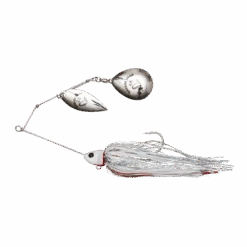 Savage Gear DA’BUSH SPINNERBAIT WHITE SILVER HOLO FLAME 14cm 21Gram