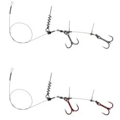 Savage Gear Corkscrew Rig 2X#1 40cm (22kg) (2stuks)