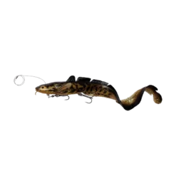 Savage Gear 3D LINE THRU BURBOT Black Gold UV 36CM 216G
