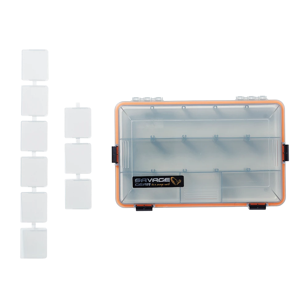 Savage Gear WP LUREBOX 6B SMOKE 35.5X23X9.2CM 4 Savage Gear WP LUREBOX 6B SMOKE 35.5X23X9.2CM - Afbeelding 2