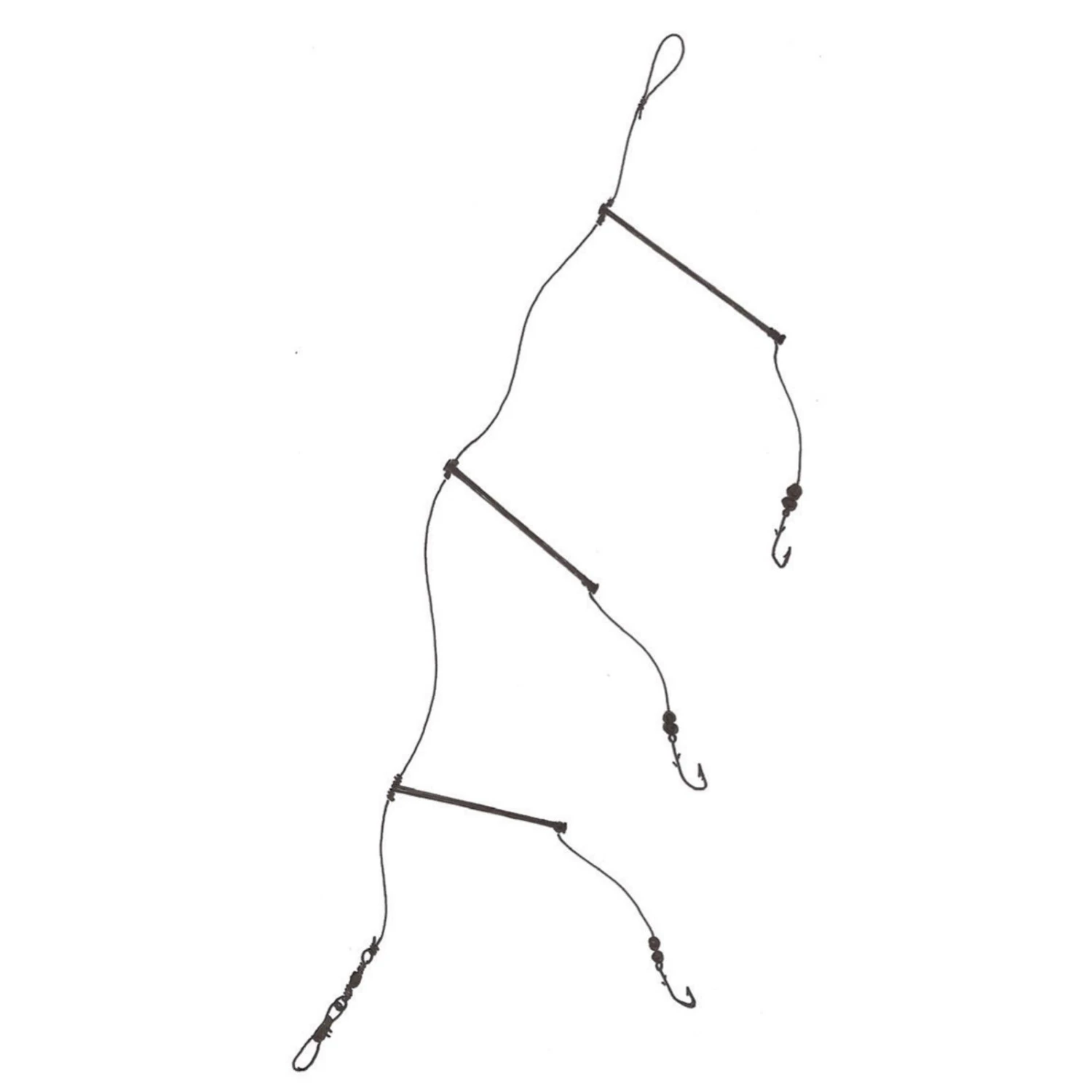 Albatros Deep Blue Platvis Onderlijn Luminous #8 4 Albatros Deep Blue Platvis Onderlijn Luminous #8 - Afbeelding 2