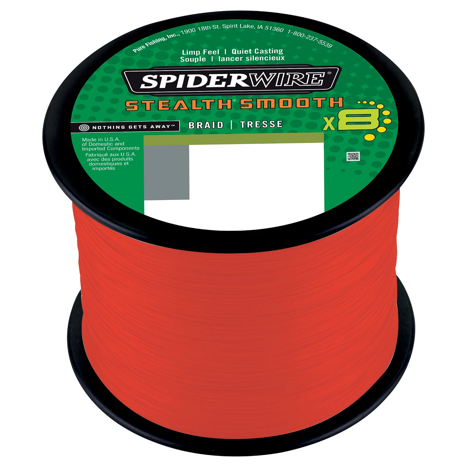 Spiderwire Stealth Smooth 8 Red 0,06mm 5.5kg 4 Spiderwire Stealth Smooth 8 Red 0,06mm 5.5kg - Afbeelding 2