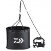 Daiwa EVA Folding Bucket With Rope 2 Daiwa EVA Folding Bucket With Rope -Vistuig Winkel daiwa eva folding bucket with rope