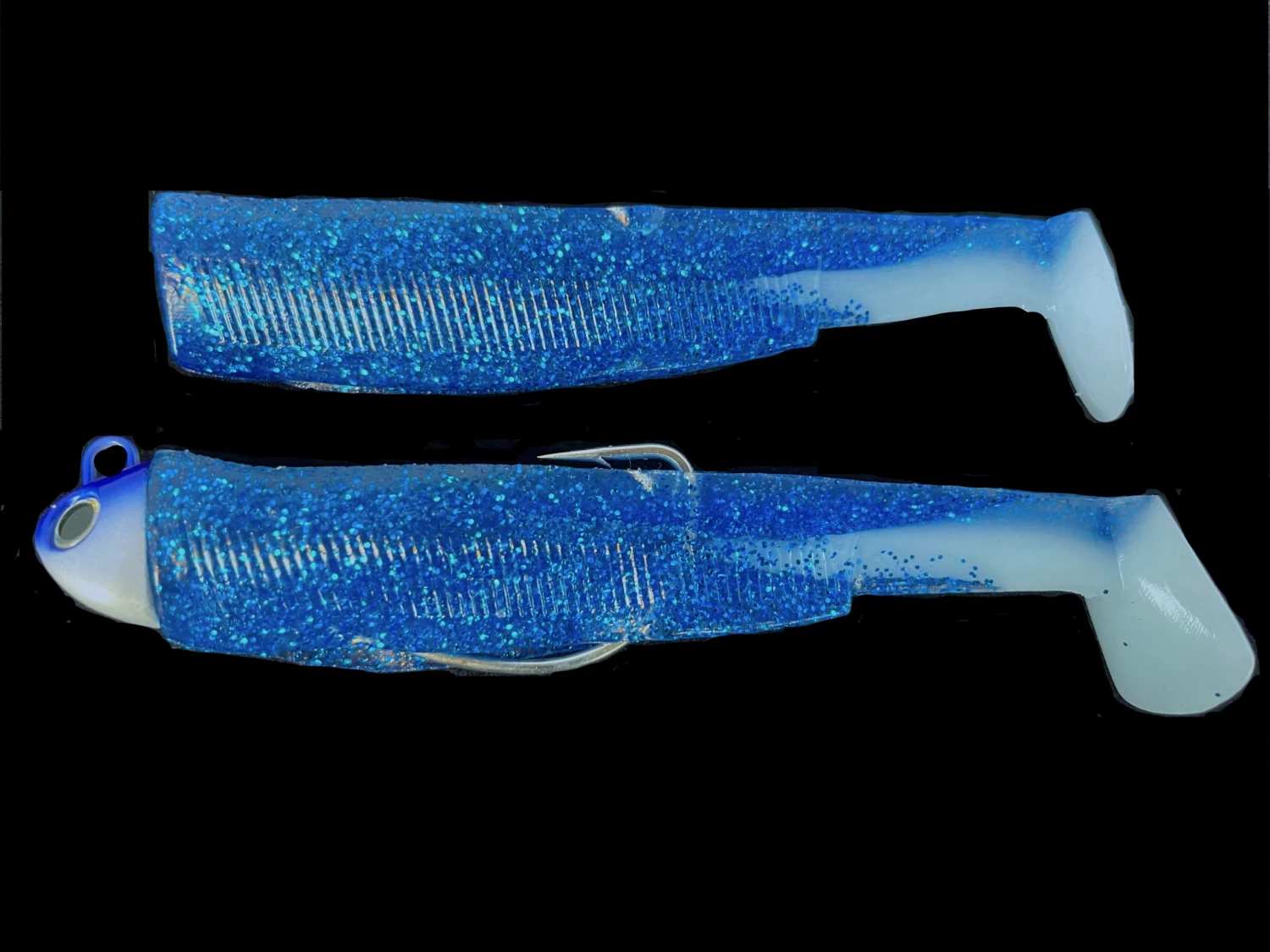 K-Boom Minnow Combo 100 Electric Blue/white Tail 12gr 4 K-Boom Minnow Combo 100 Electric Blue/white Tail 12gr - Afbeelding 2