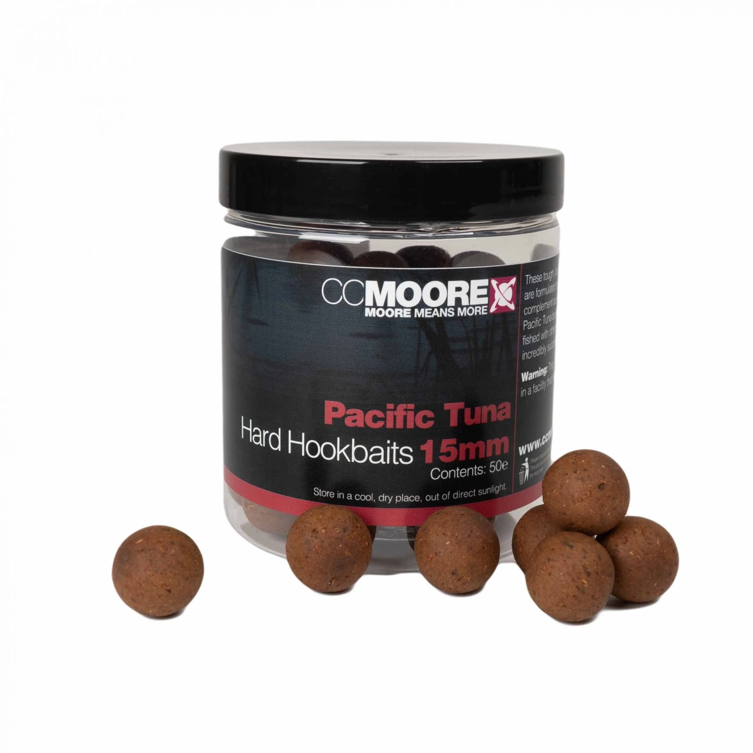 CC Moore Pacific Tuna Hard Hookbaits 15mm (50 Stuks) 3 CC Moore Pacific Tuna Hard Hookbaits 15mm (50 Stuks)