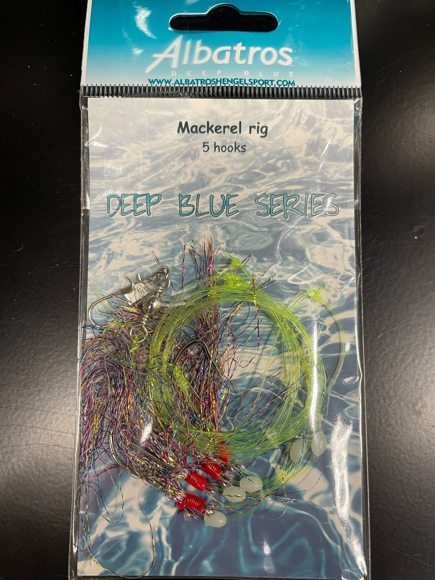 Albatros Makreel Rig Mix Glitter 5 Albatros Makreel Rig Mix Glitter - Afbeelding 3