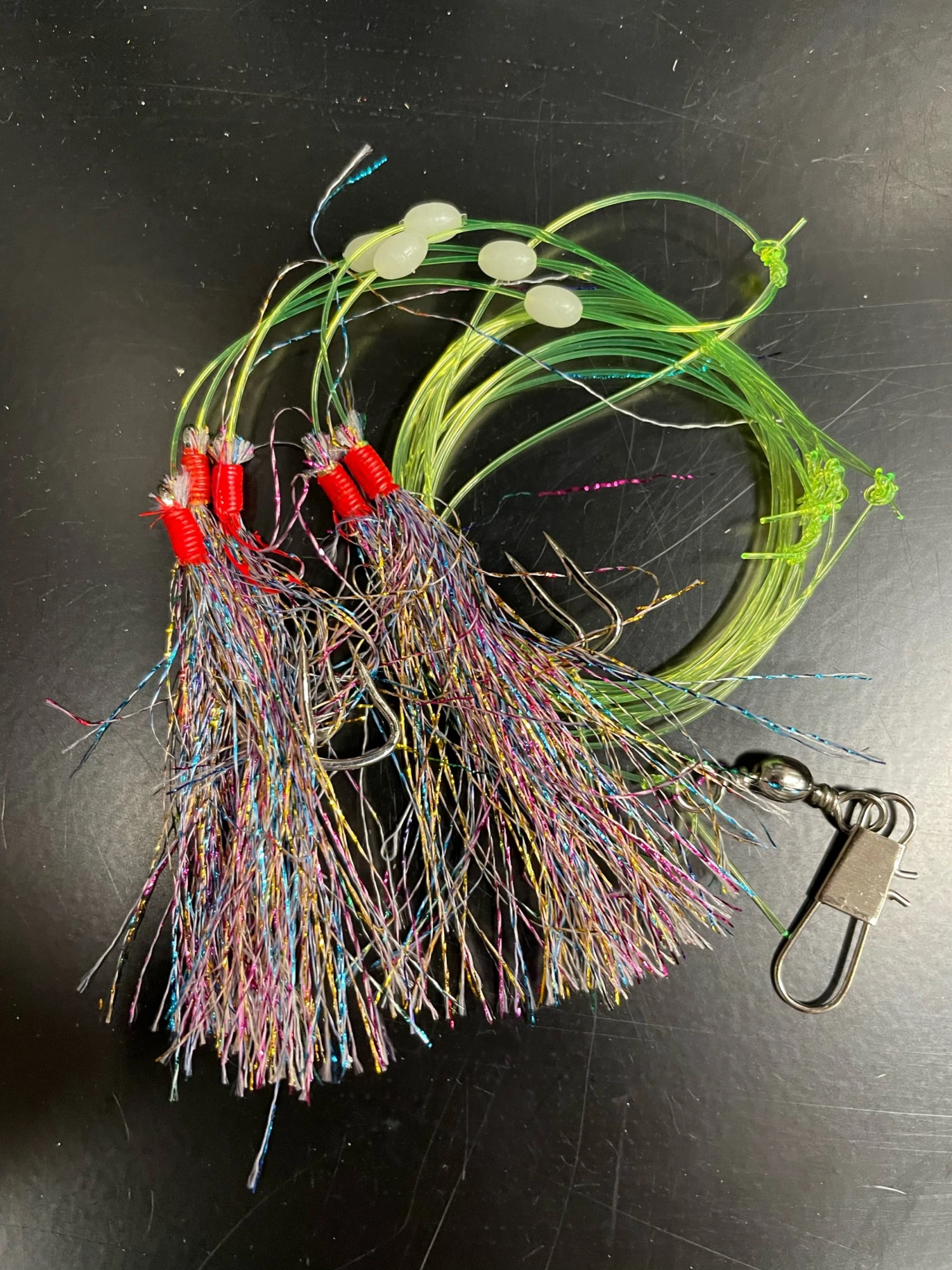 Albatros Makreel Rig Mix Glitter 3 Albatros Makreel Rig Mix Glitter