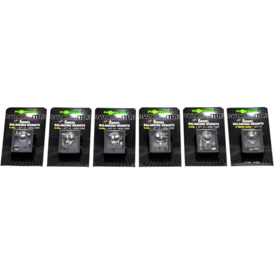 Korda Dark Matter Balancing Weights 0,45 Gr 7 Korda Dark Matter Balancing Weights 0,45 Gr - Afbeelding 5