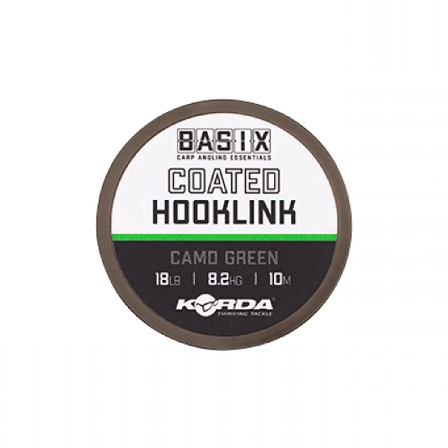 Korda Basix Coated Hooklink 18lb 3 Korda Basix Coated Hooklink 18lb