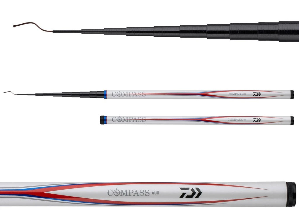 Daiwa Compass Mobile Tele Pole 600cm (42cm) 4 Daiwa Compass Mobile Tele Pole 600cm (42cm) - Afbeelding 2
