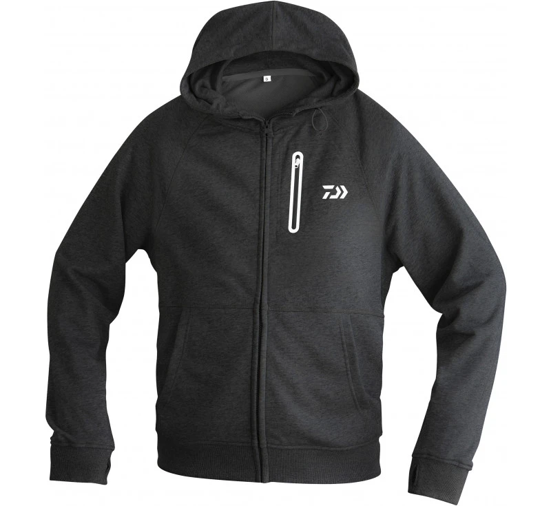 DAIWA D-VEC Hoodie Black (XL) 3 DAIWA D-VEC Hoodie Black (XL)