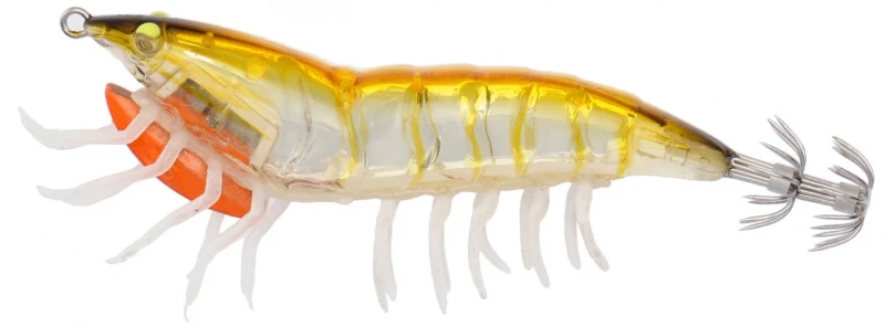 Savage Gear 3D Hybrid Shrimp ( 9.2cm 21g Gold Glow ) 3 Savage Gear 3D Hybrid Shrimp ( 9.2cm 21g Gold Glow )