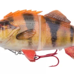 Savage Gear 4D Line Thru Perch SS ‘Albino ‘ 17cm (63g)