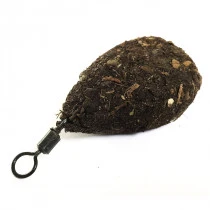 Lucky Leads Flat Pear Swivel Truffel (90 Gram)