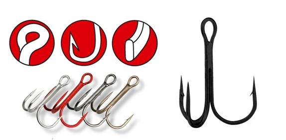 Gamakatsu Treble 13 Brons (012) (10st) 4 Gamakatsu Treble 13 Brons (012) (10st) - Afbeelding 2