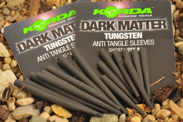 Korda Dark Matter Tungsten Anti Tangle Sleeves Long 3 Korda Dark Matter Tungsten Anti Tangle Sleeves Long