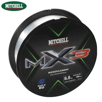 Mitchell MX3 Mono Clear 0,10 Mm 150 M 4 Mitchell MX3 Mono Clear 0,10 Mm 150 M - Afbeelding 2