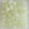 Grauvell Beads Oval Fosfor M 5mm (100 Stuks) -Vistuig Winkel products oval beads phospho white 1 1