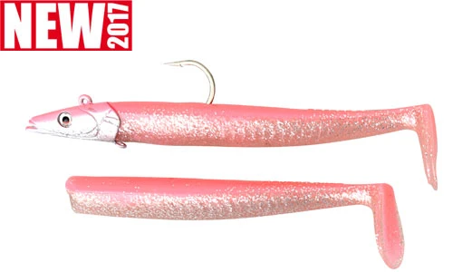 Savage Gear Saltwater Sandeel Pink Glitter 2+1 3 Savage Gear Saltwater Sandeel Pink Glitter 2+1