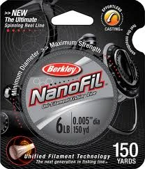 Berkley Nanofil Transparent 0,17mm