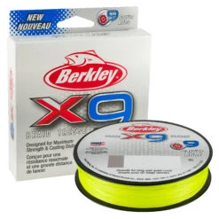 Berkley X9 Braid Fluo-Green 0,08 MM 7,6kg