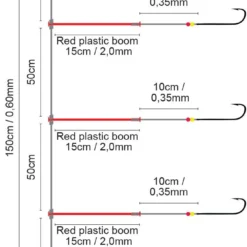 Spro 27 Salt Rig Plastic Boom #2 -Vistuig Winkel salrig 27 20 15 1