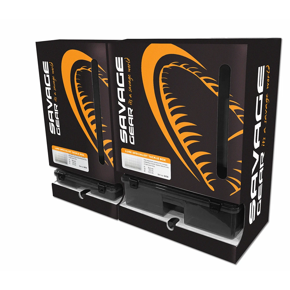 Savage Gear Lurebox 5A Smoke 27.5X18X4.5 CM 4 Savage Gear Lurebox 5A Smoke 27.5X18X4.5 CM - Afbeelding 2