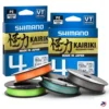 Shimano Kairiki 4 Braid 0,20mm Orange 1 Shimano Kairiki 4 Braid 0,20mm Orange -Vistuig Winkel shimano k 1 2